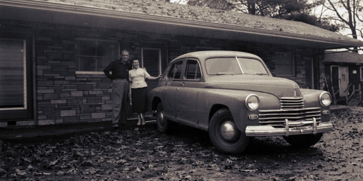 Legendary Soviet car GAZ-M20 Pobeda in the United States